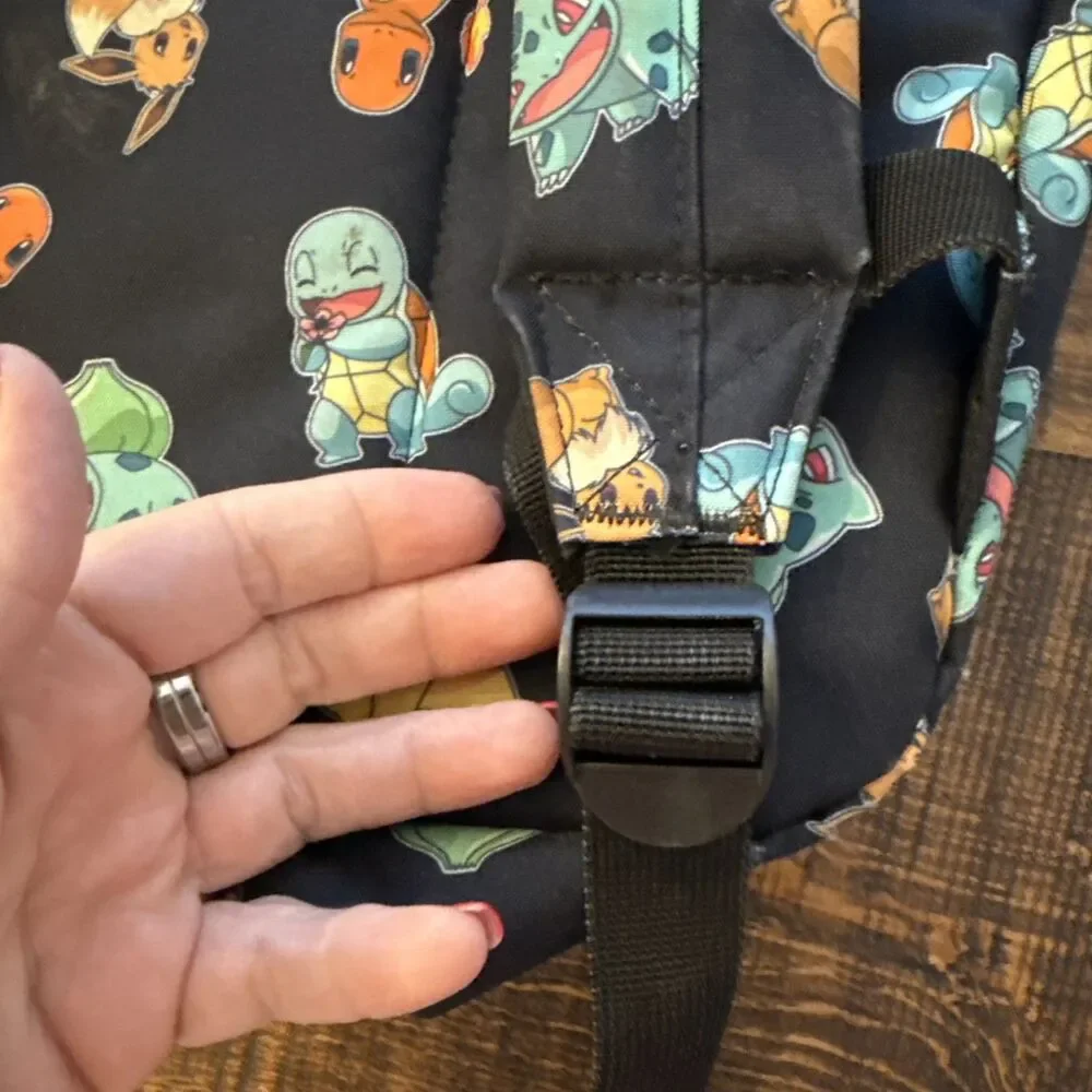Pokemon Backpack Pikachu Eevee Charmander Squirtle Bulbasaur 2020 Nintendo